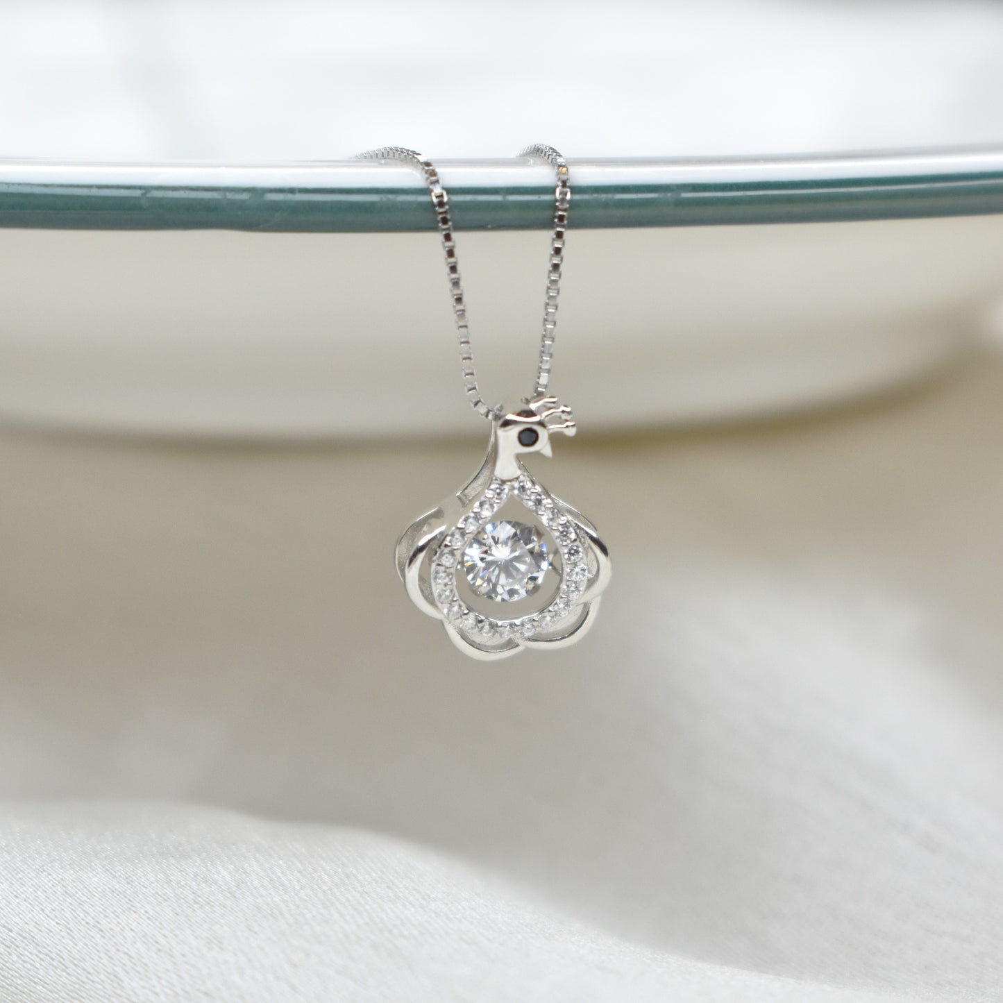 Peacock Pendant Chain