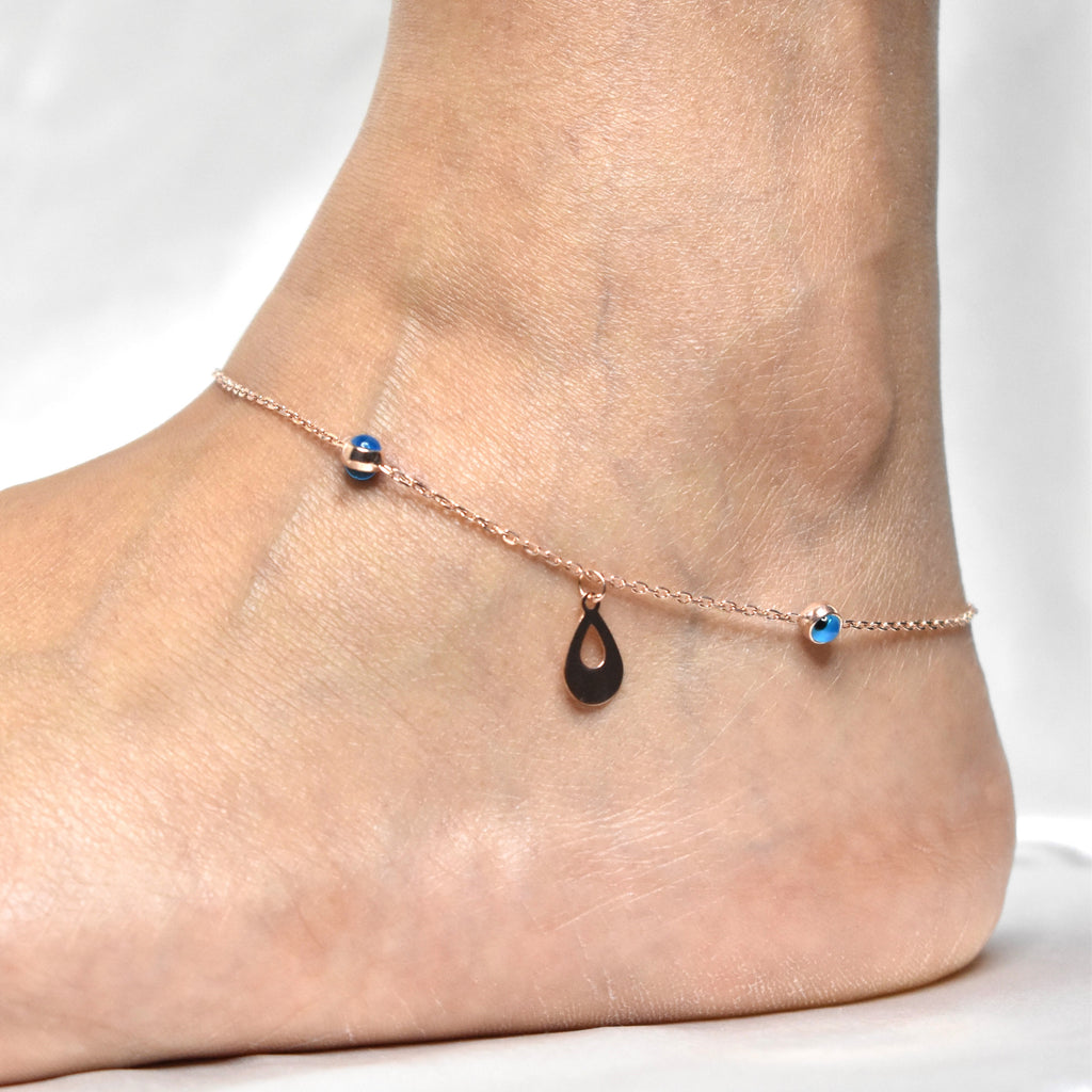 Evil Eye Charm Anklet