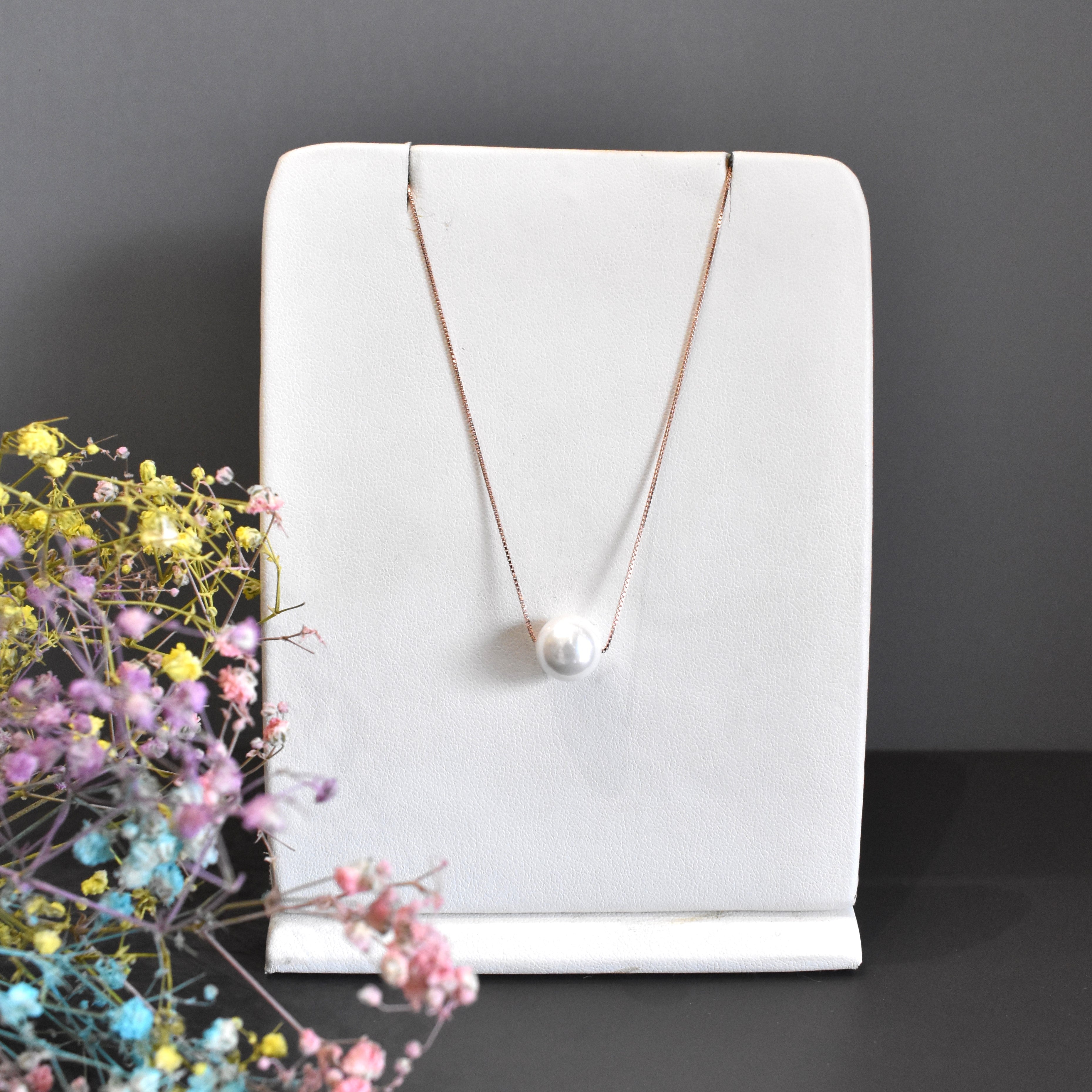 Pearl Silver Necklace