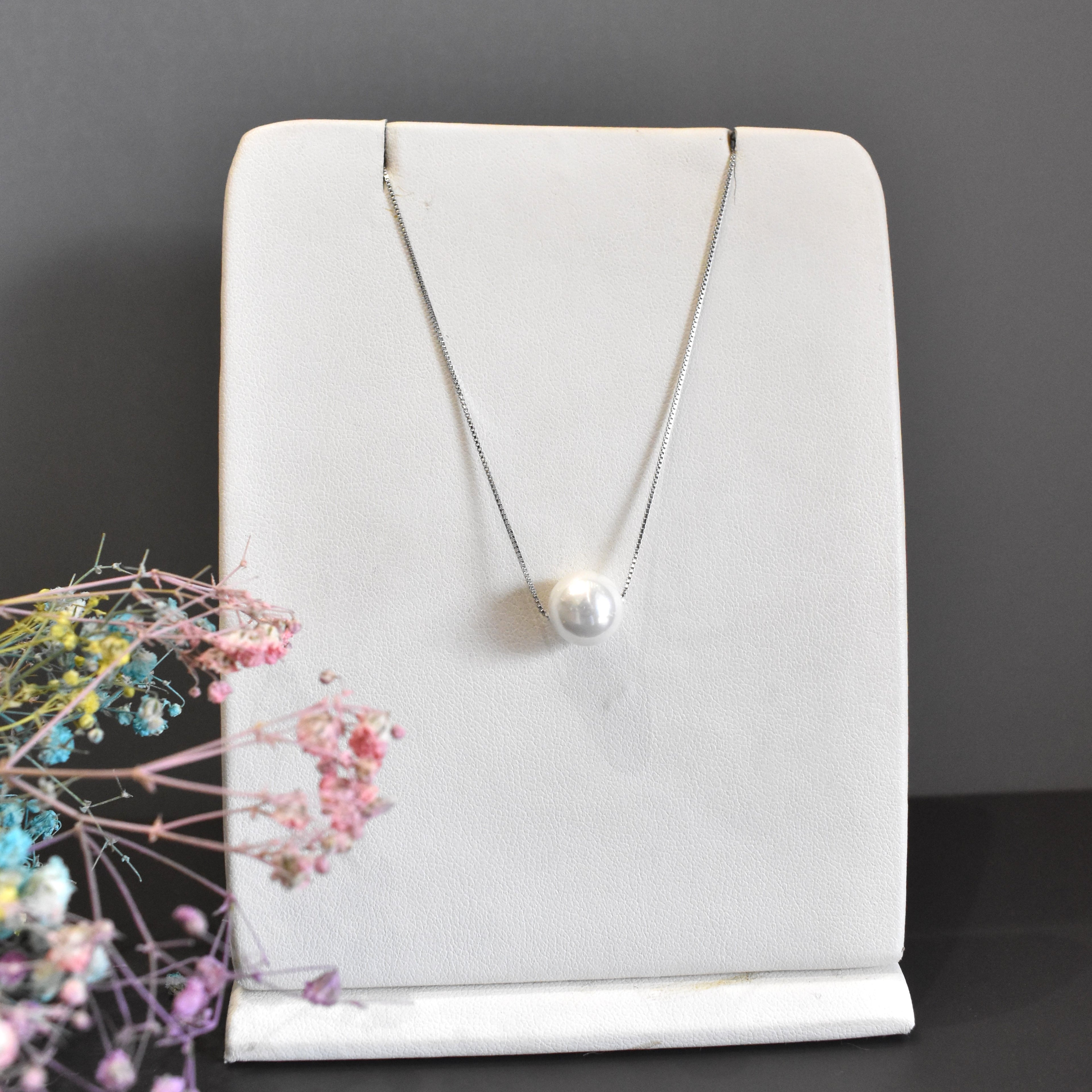 Pearl Silver Necklace
