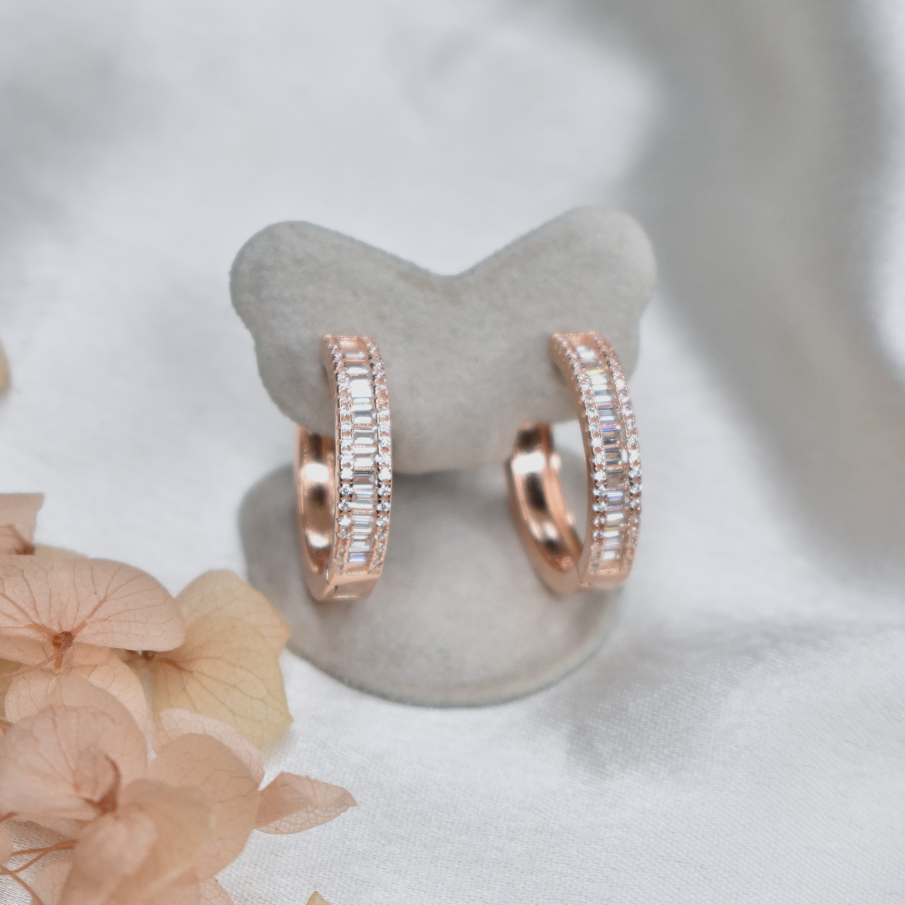 Crystal Hoops