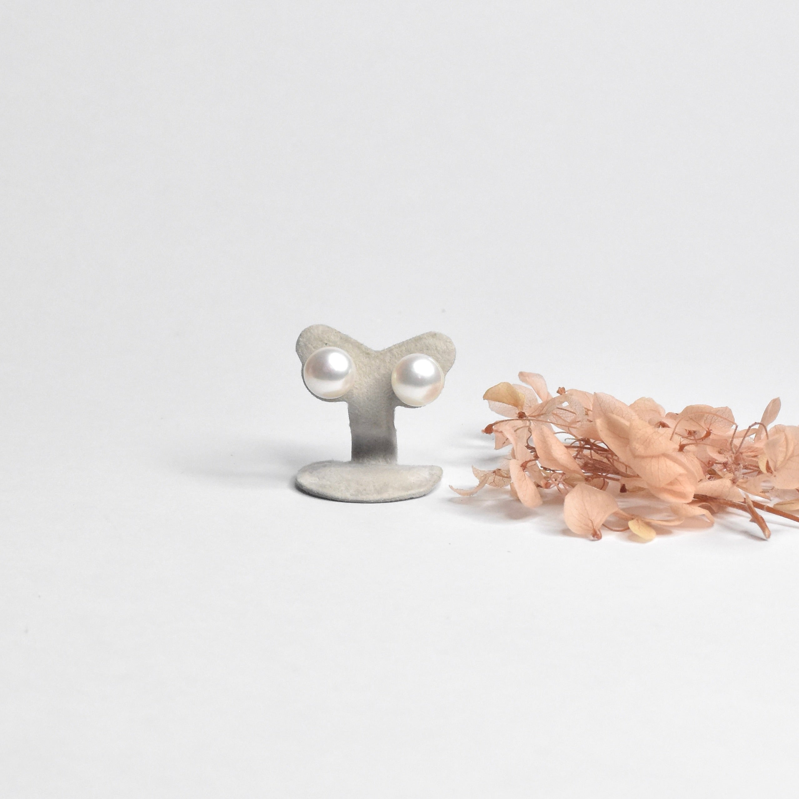 Lumina Pearl Silver Earrings