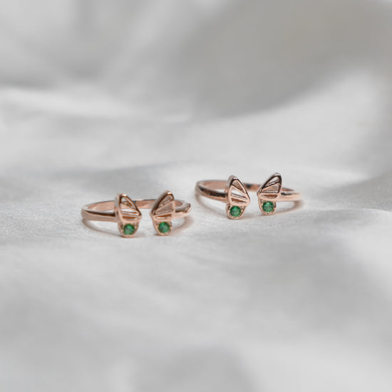 Butterfly Toe Rings