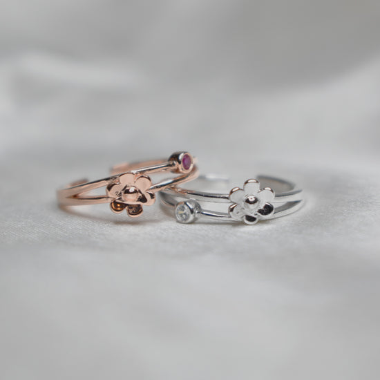 Flora Tint Toe Rings