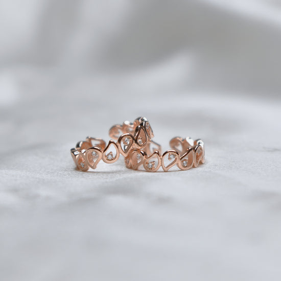 Twisted Leaf Toe Rings