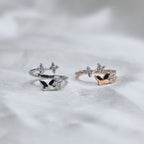 Fluttering Toe Rings