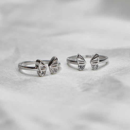 Butterfly Toe Rings