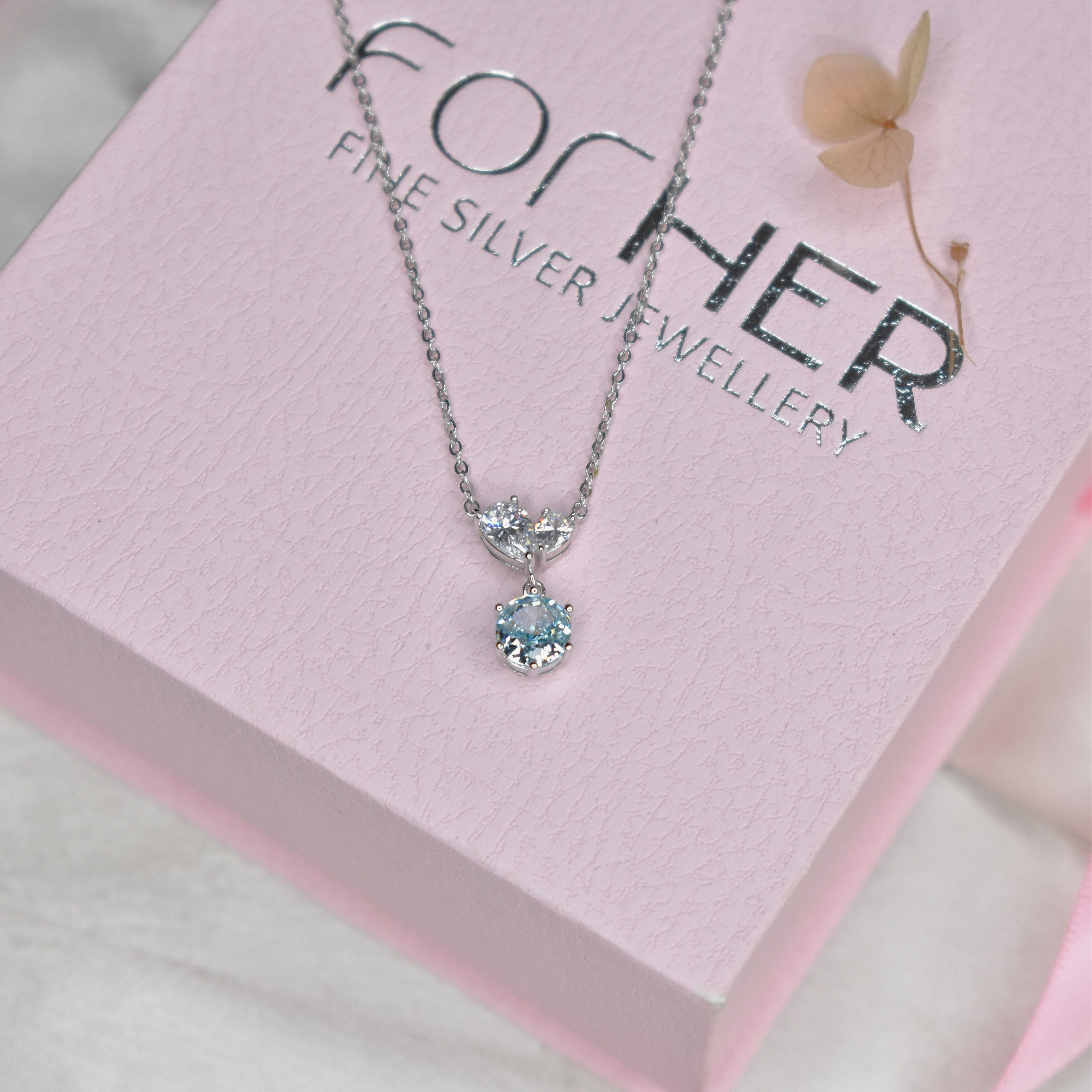Ocean Crystal Necklace