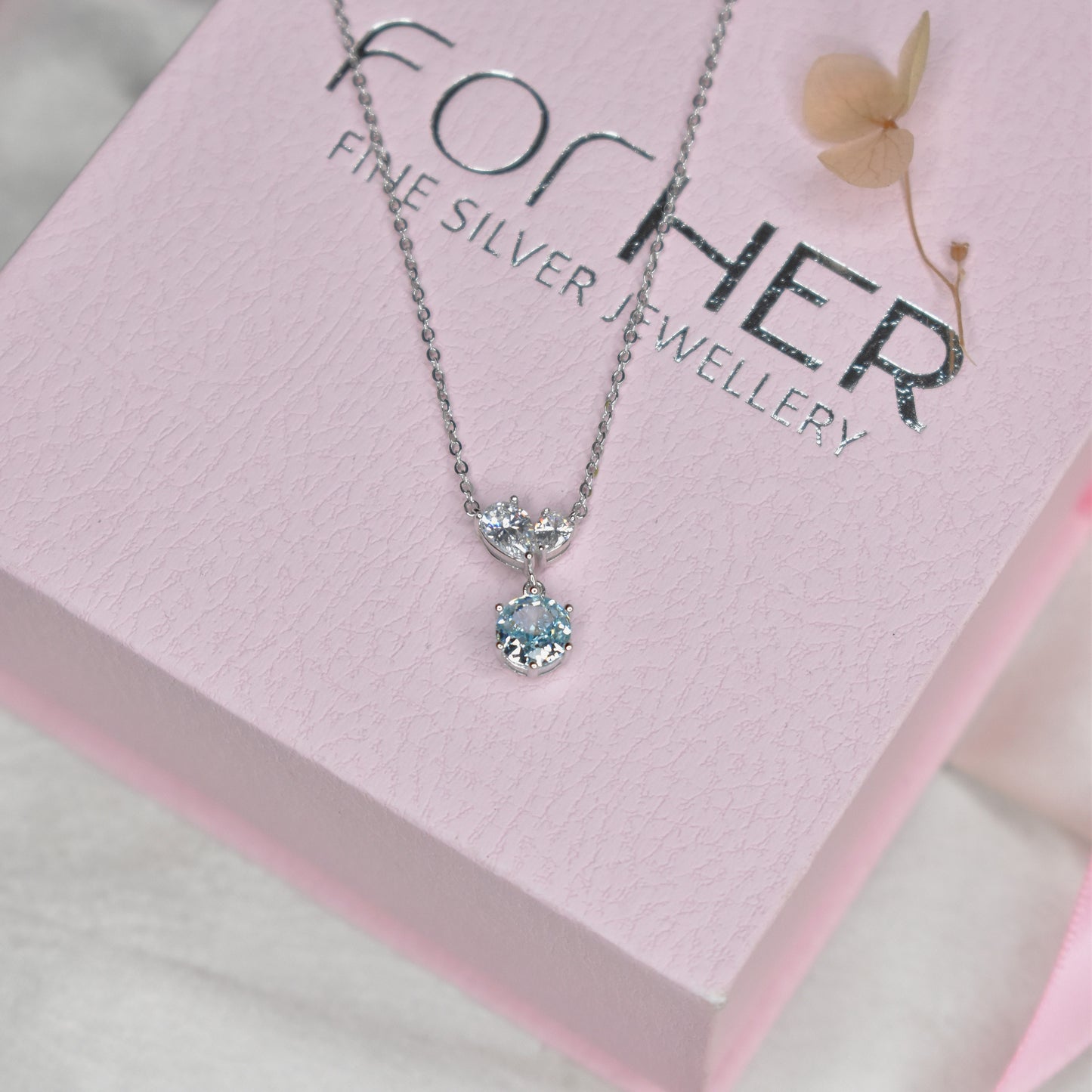 Ocean Crystal Necklace