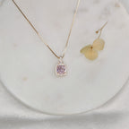Pink Crystal Necklace