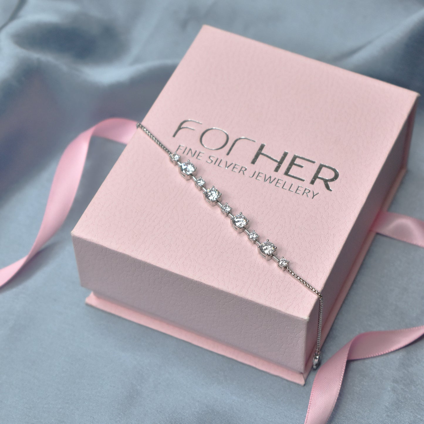 Big Solitaire Bracelet