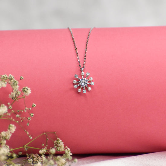 Bright Star Sterling Silver Pendant Chain