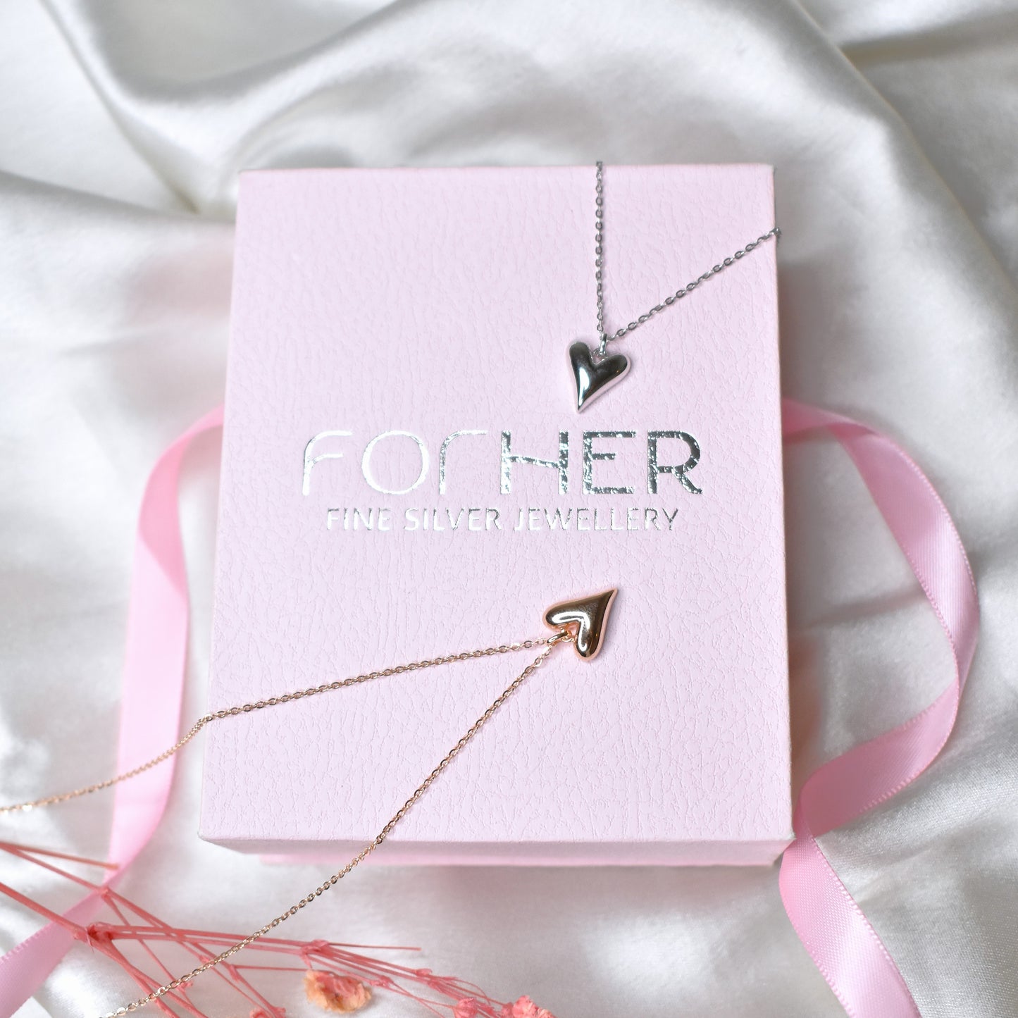 Sleek Heart Necklace