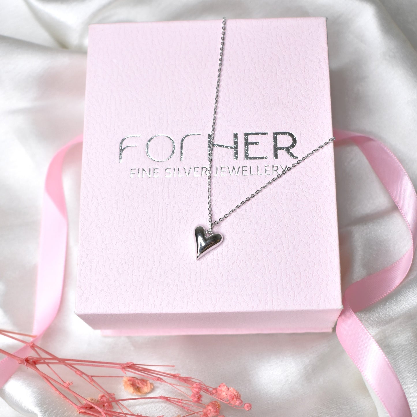 Sleek Heart Necklace