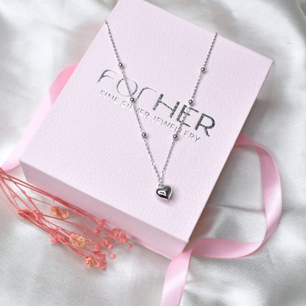 Cutsey Heart Necklace