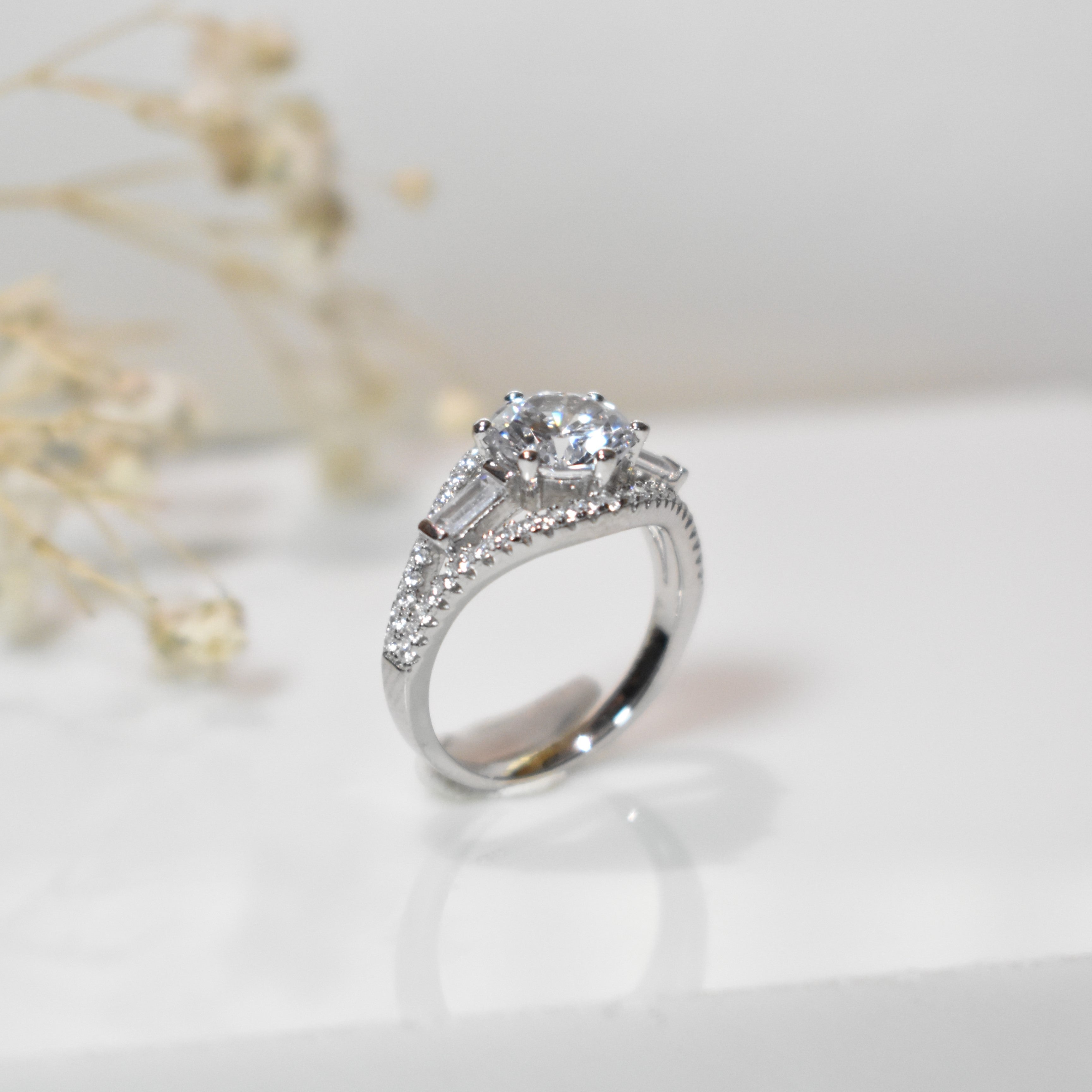 Graceful Silver Ring