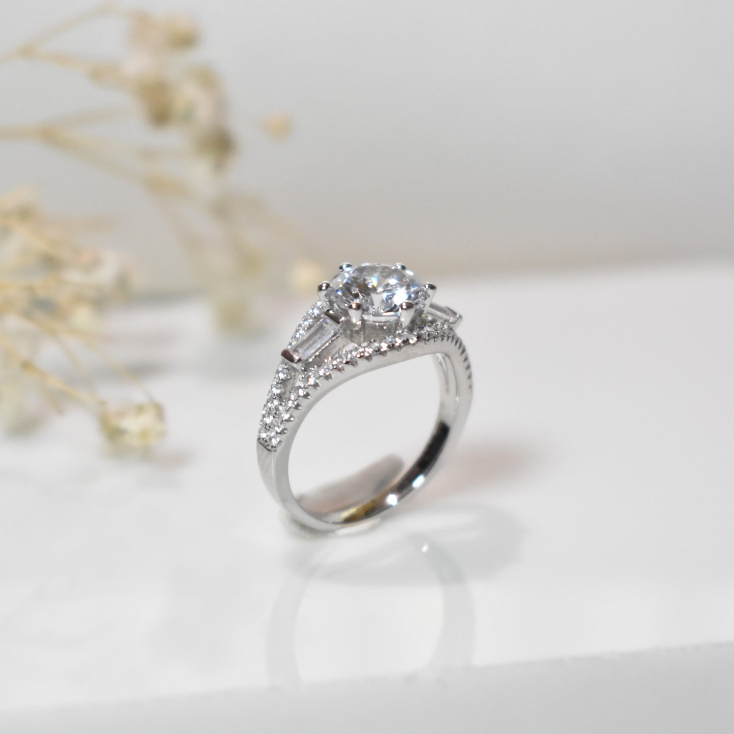 Graceful Silver Ring