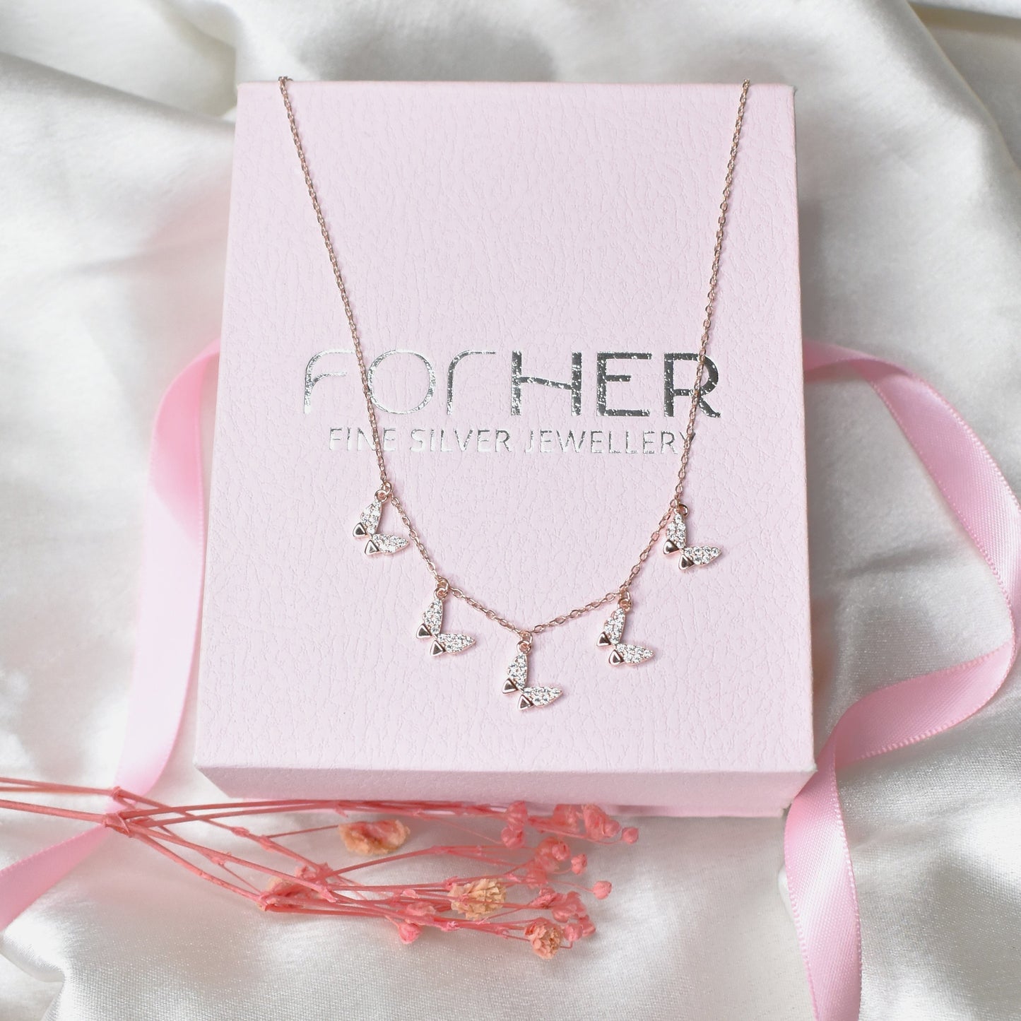 Hanging Butterfly Necklace