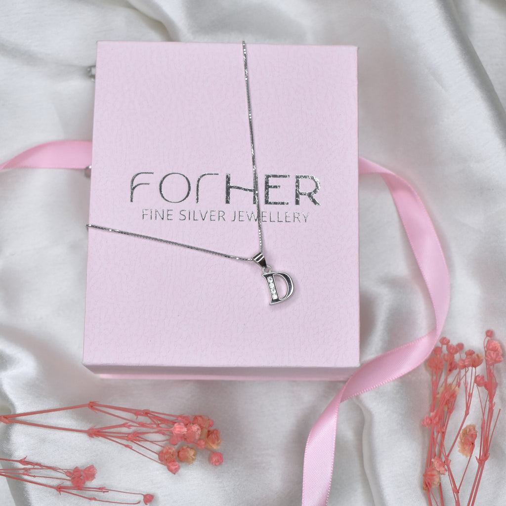 Single Initial Necklace