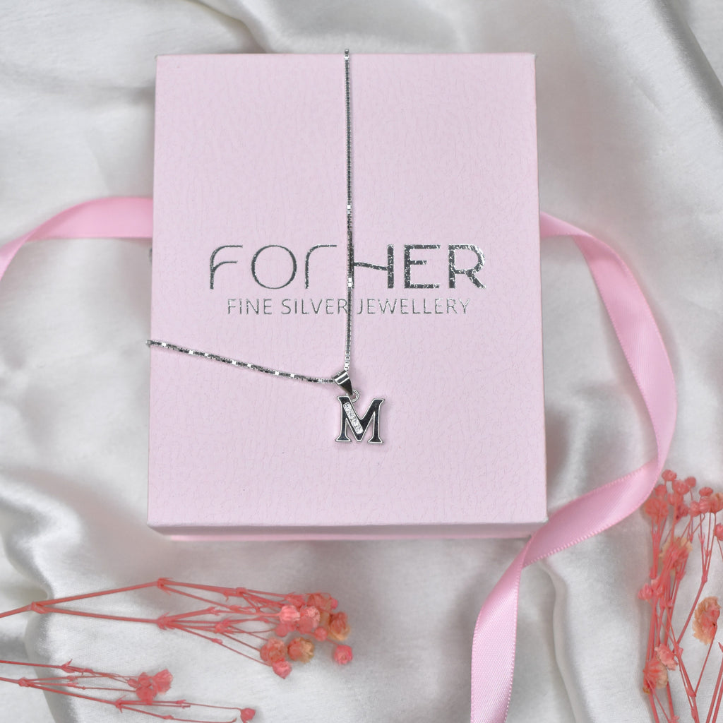 Single Initial Necklace