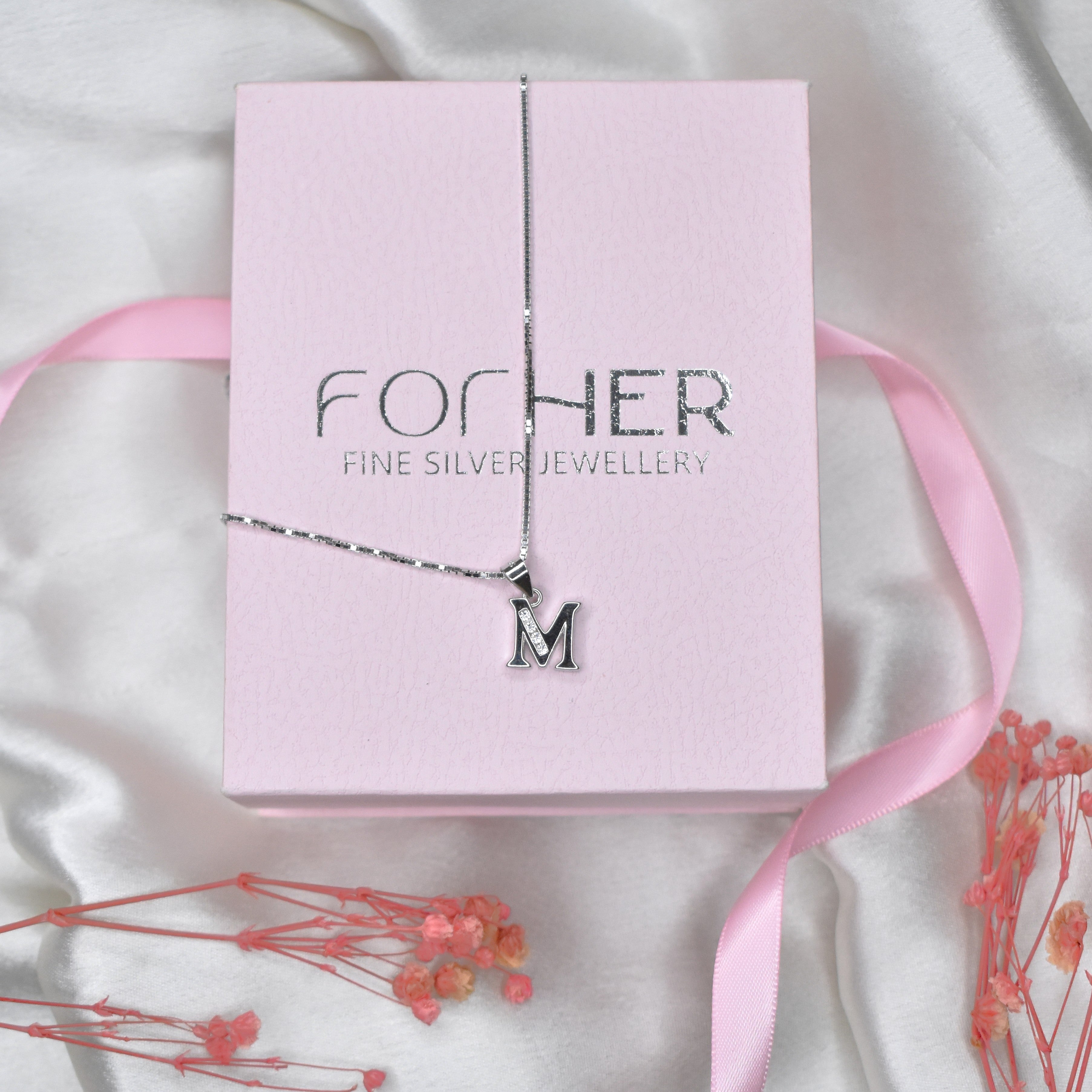 Single Initial Necklace