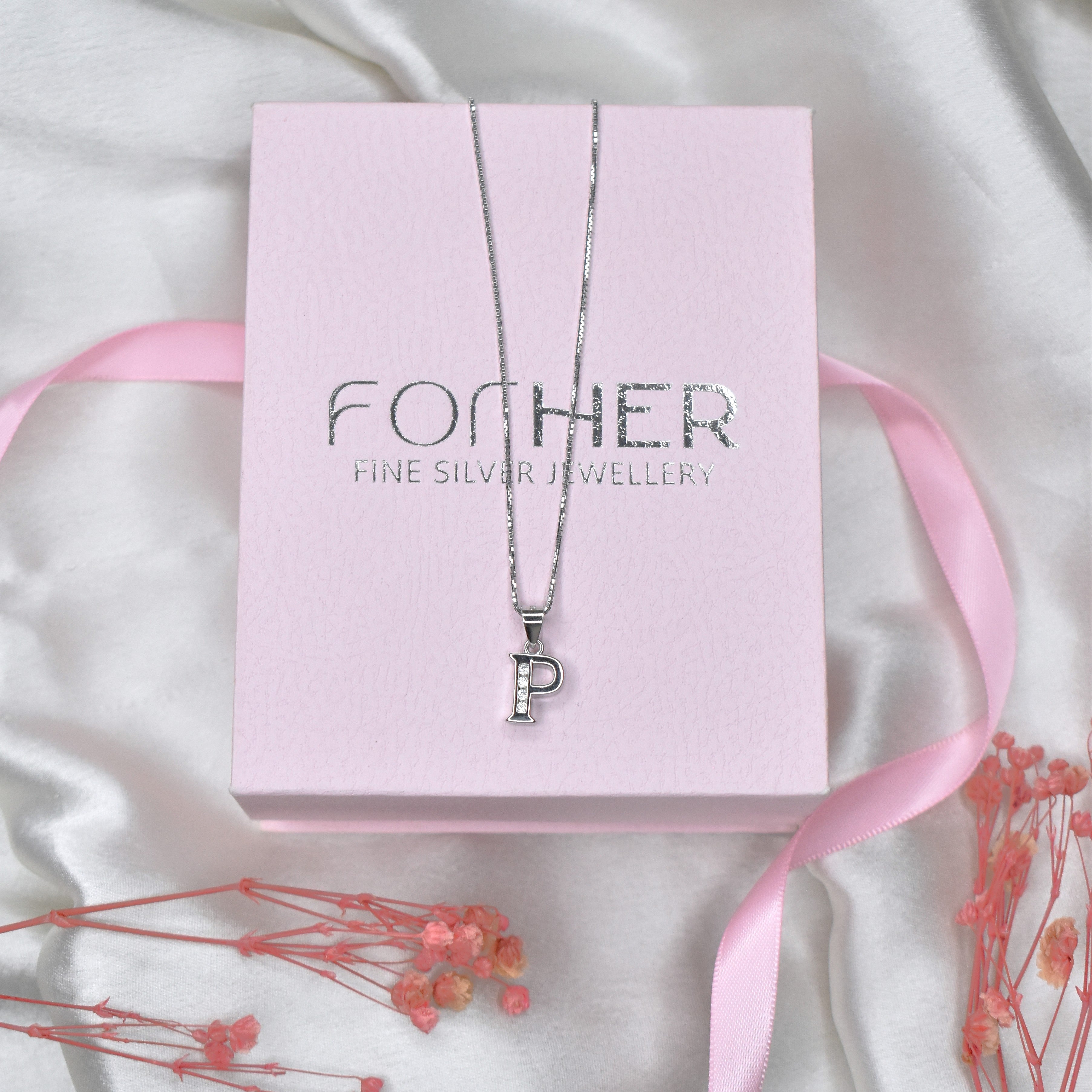 Single Initial Necklace