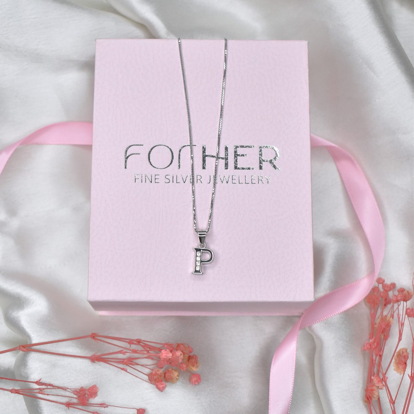 Single Initial Necklace