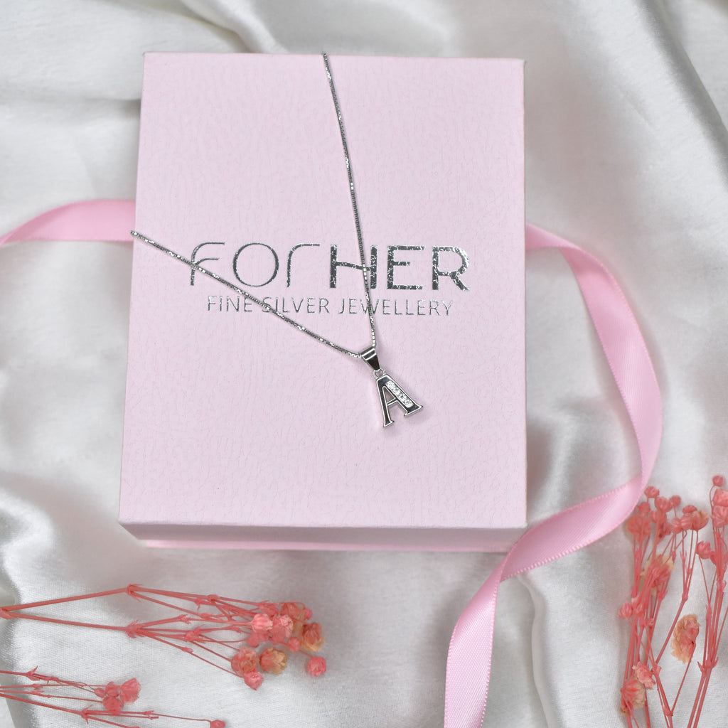 Single Initial Necklace
