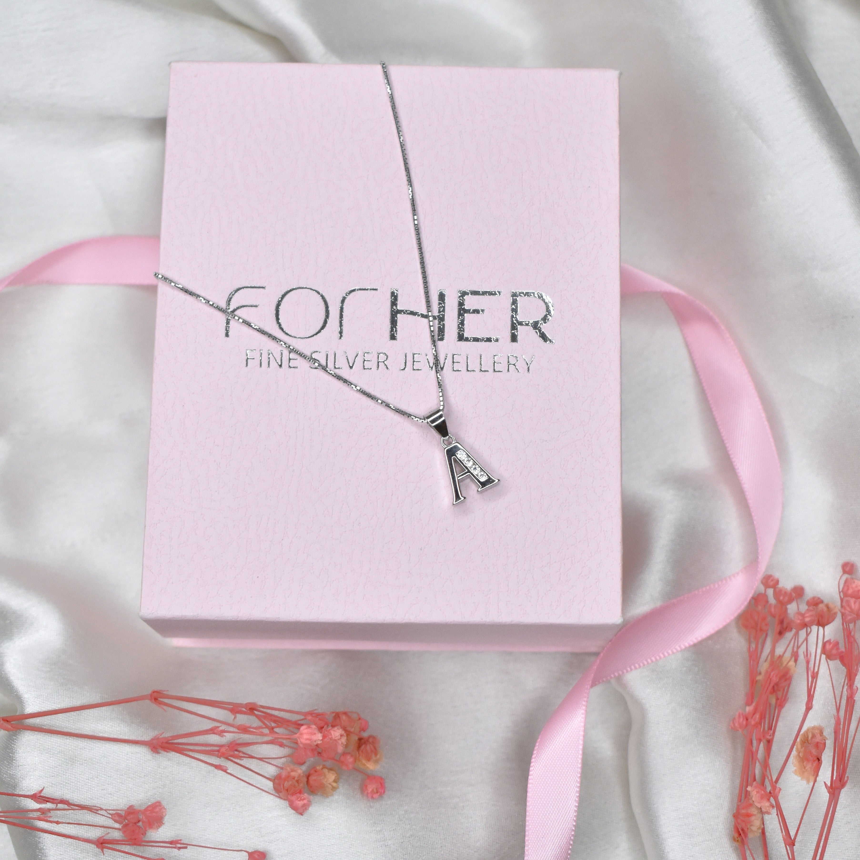 Single Initial Necklace