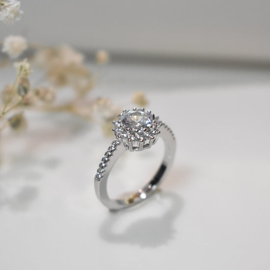 Sunshine Solitaire Ring