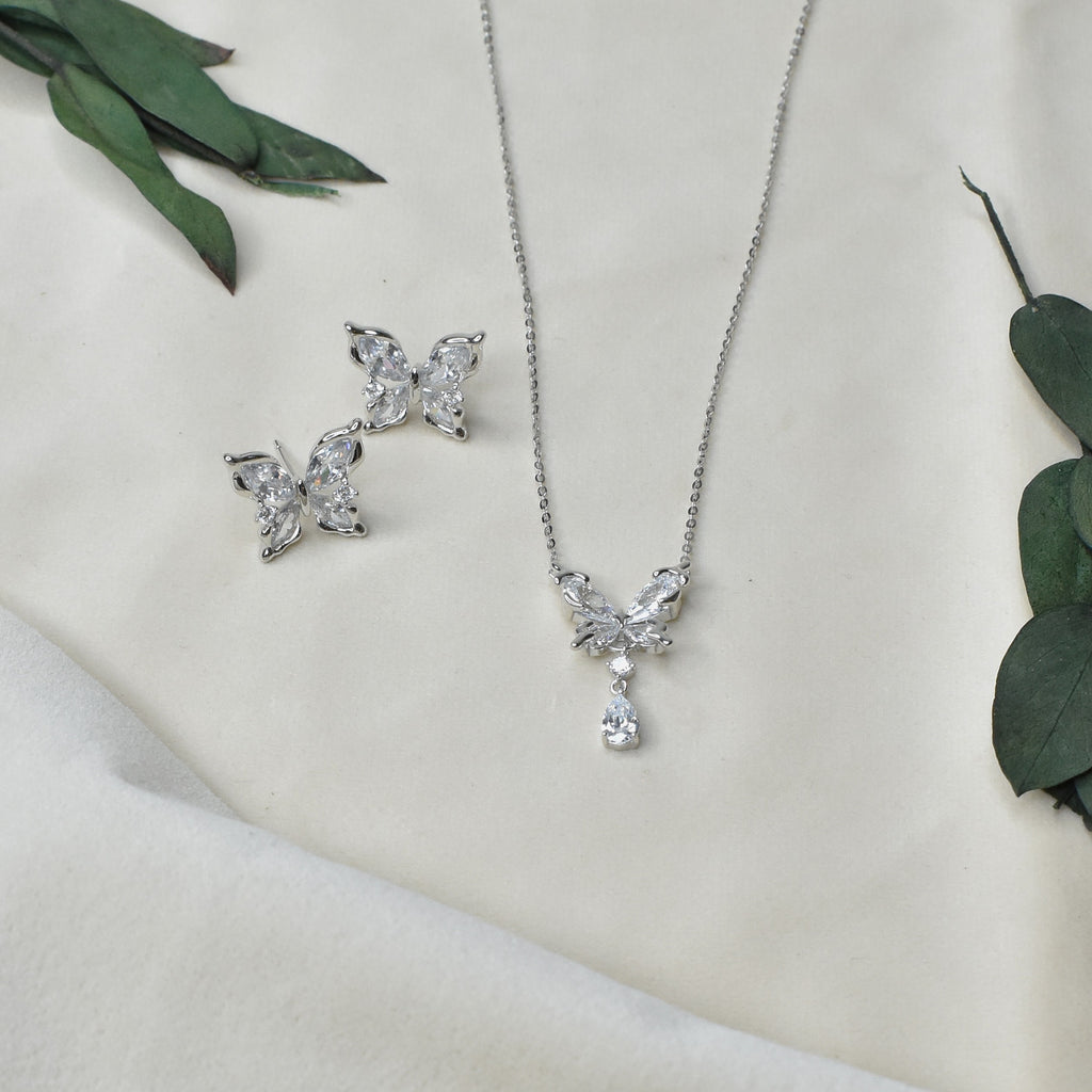 Flutter Drop Pendant Set