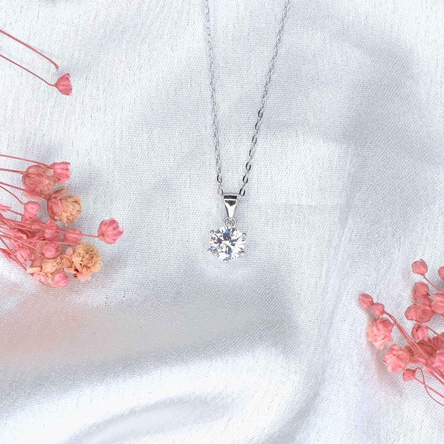 Everyday Solitaire Necklace