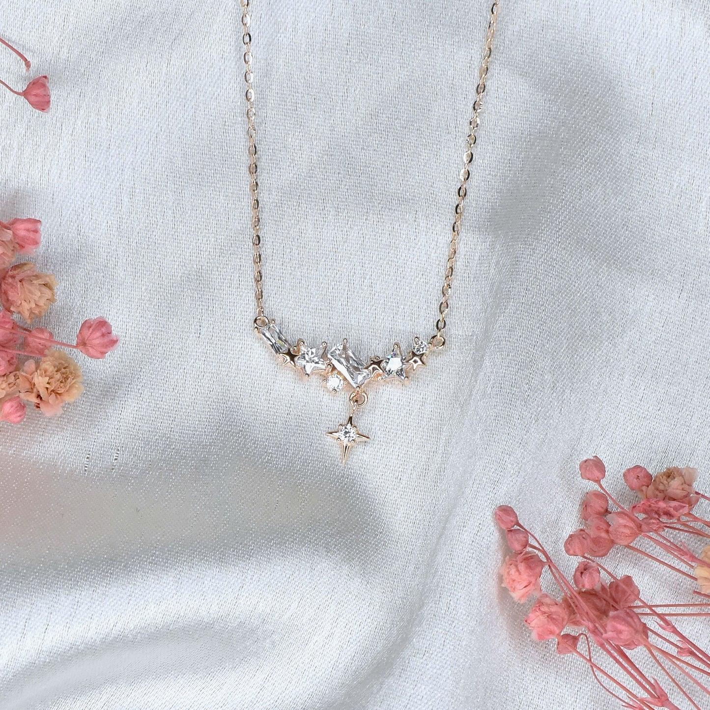 Crystal Blush Necklace