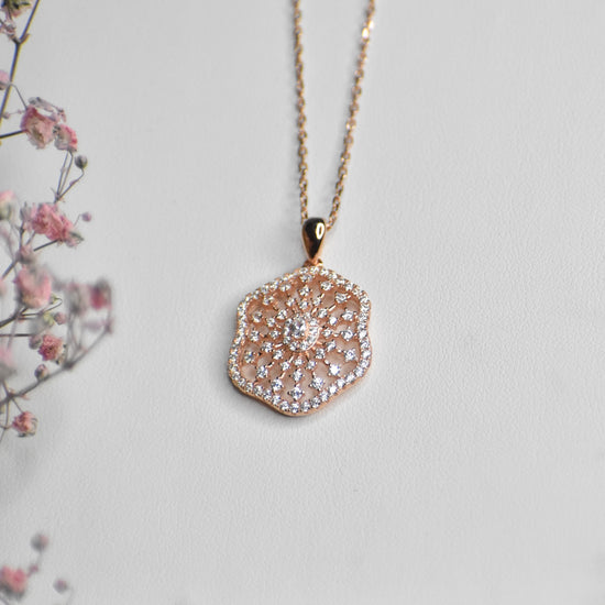 Premium Rosegold Pendant Chain