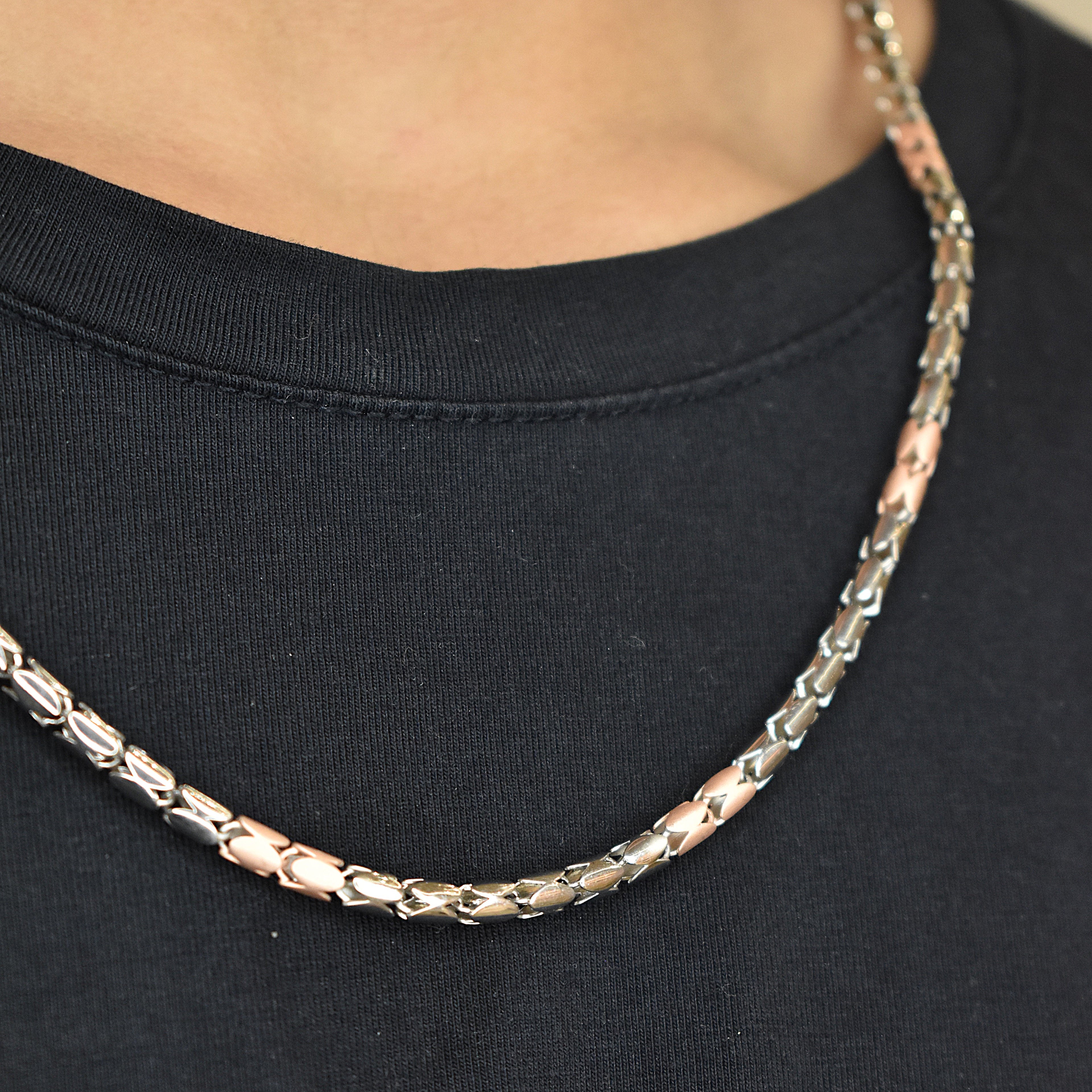 Gritline Dual Tone Men's Chain