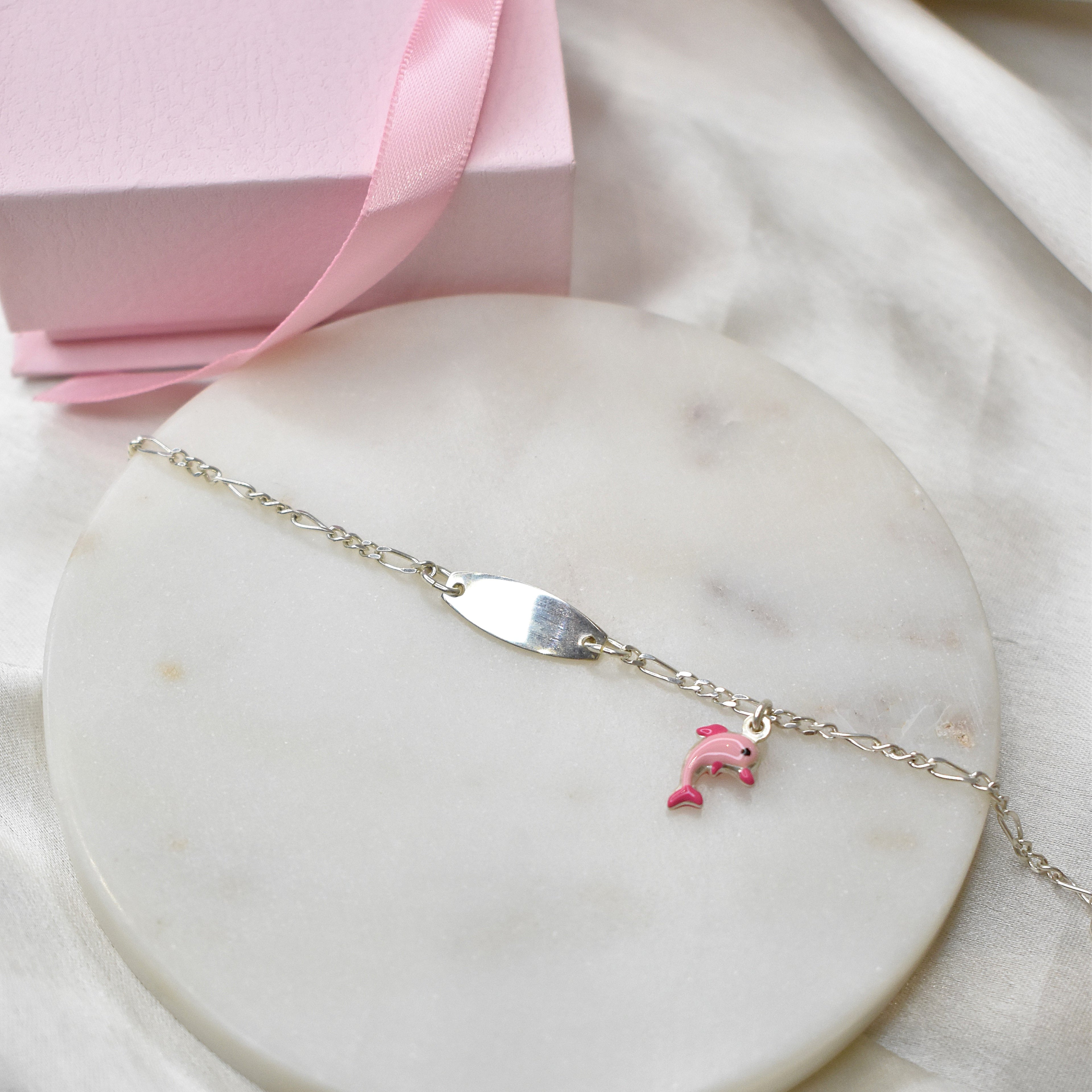 Dolphin Charm Kids Bracelet