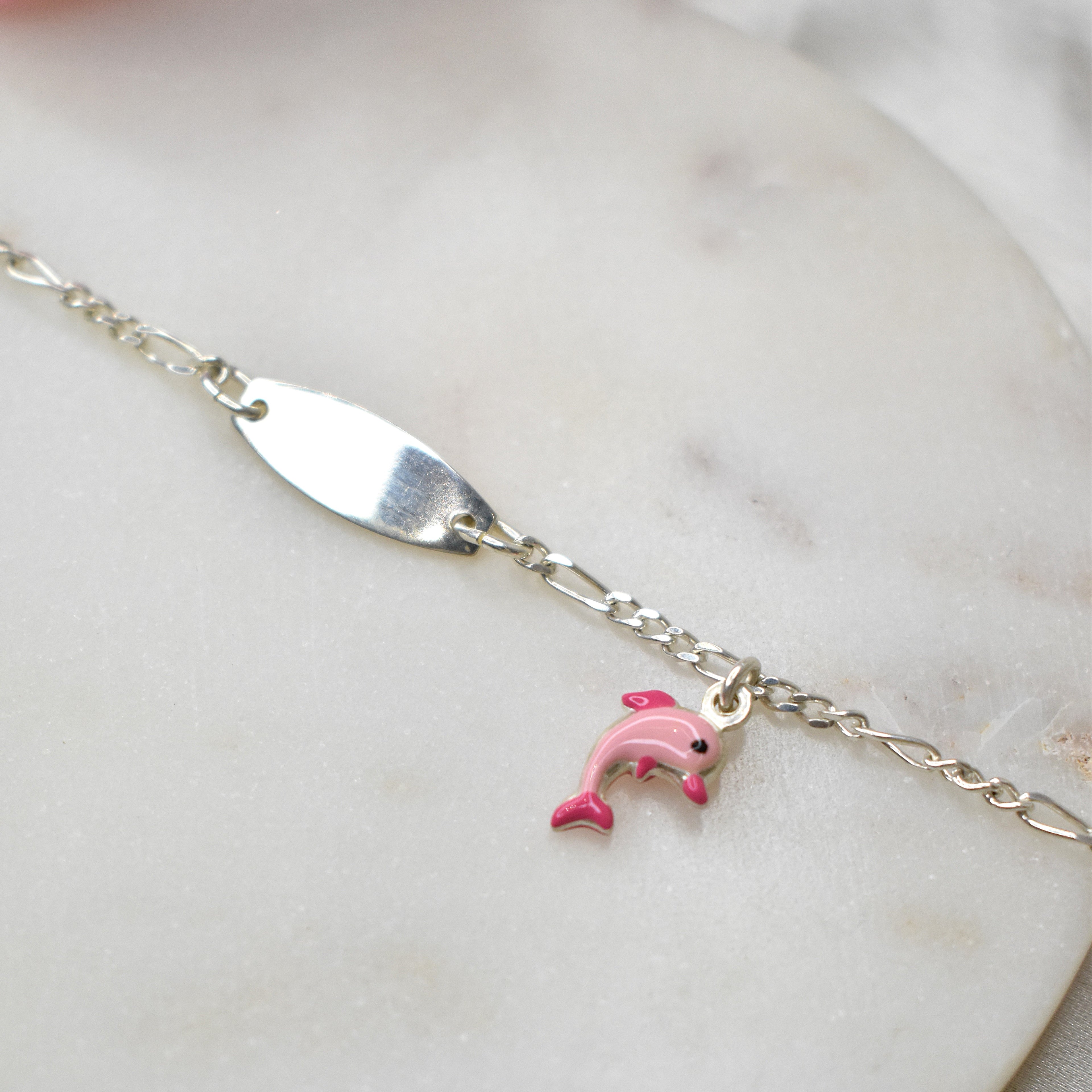 Dolphin Charm Kids Bracelet