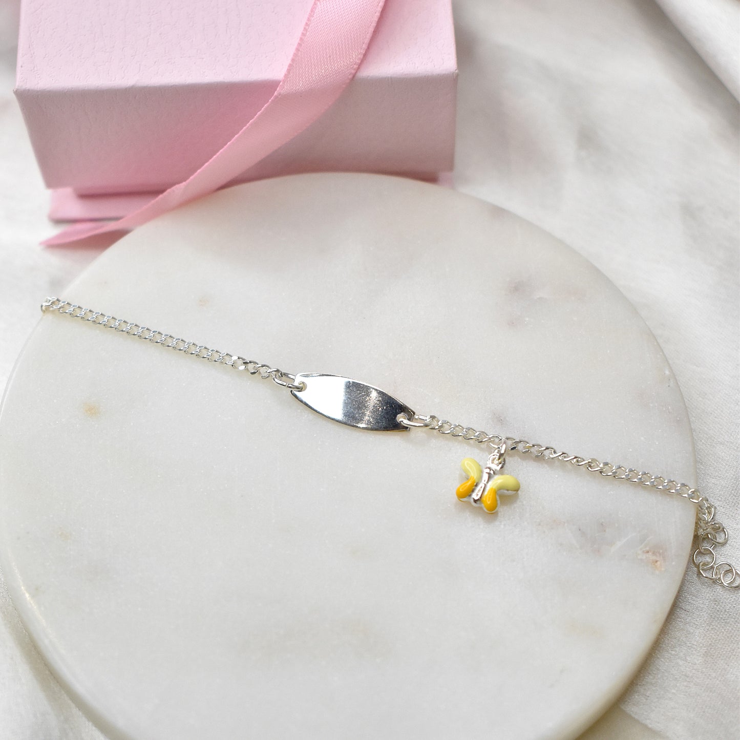 Butterfly Charm Kids Bracelet
