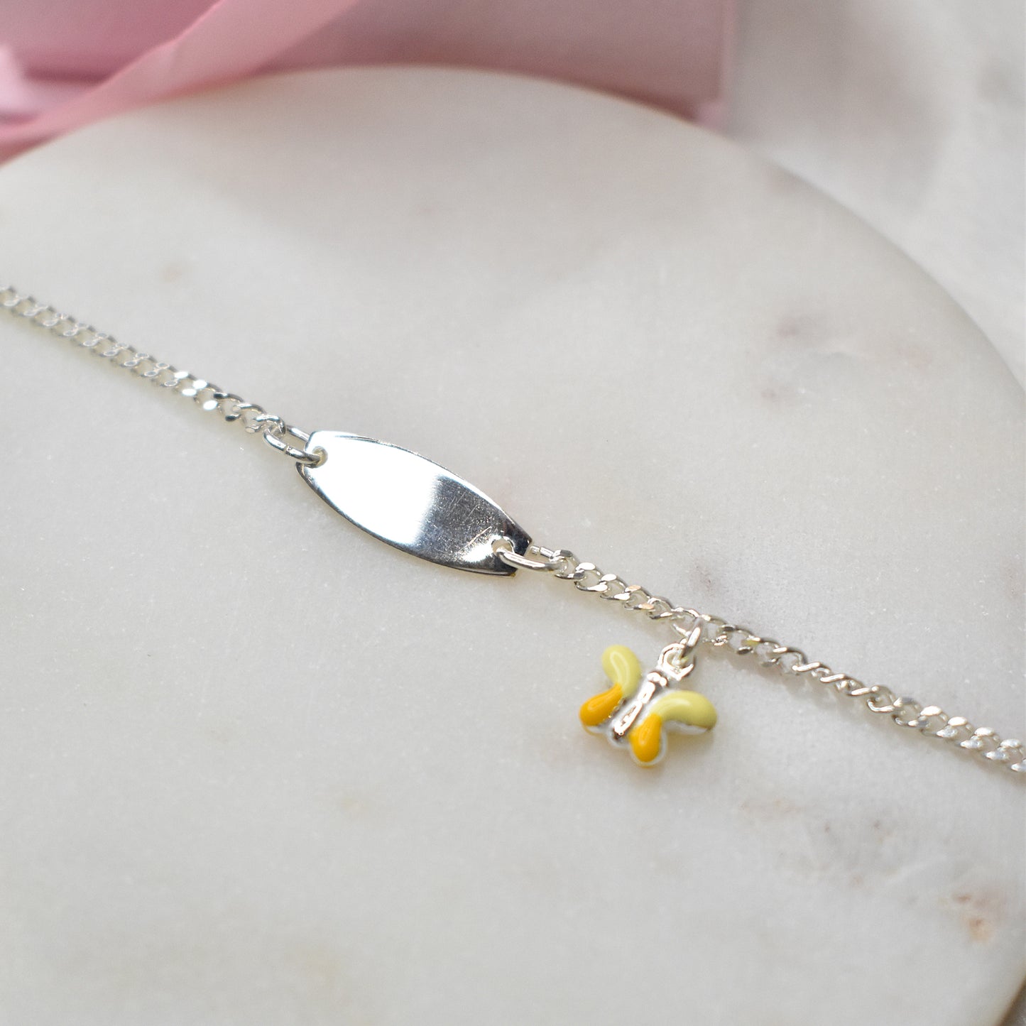 Butterfly Charm Kids Bracelet