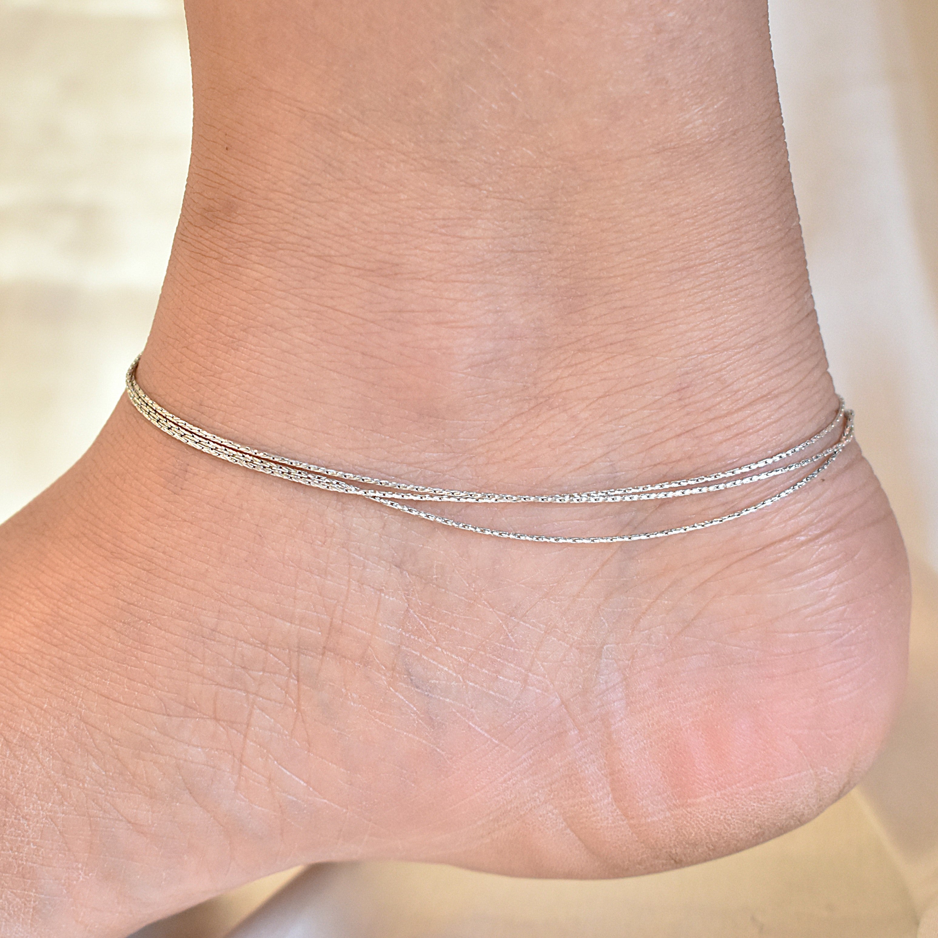 3 Line Sterling Silver