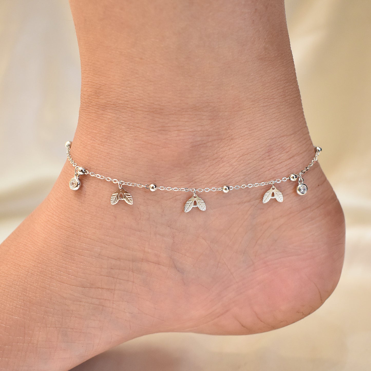 Fly Charm Anklet