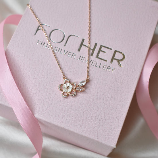 Floral Charm Necklace