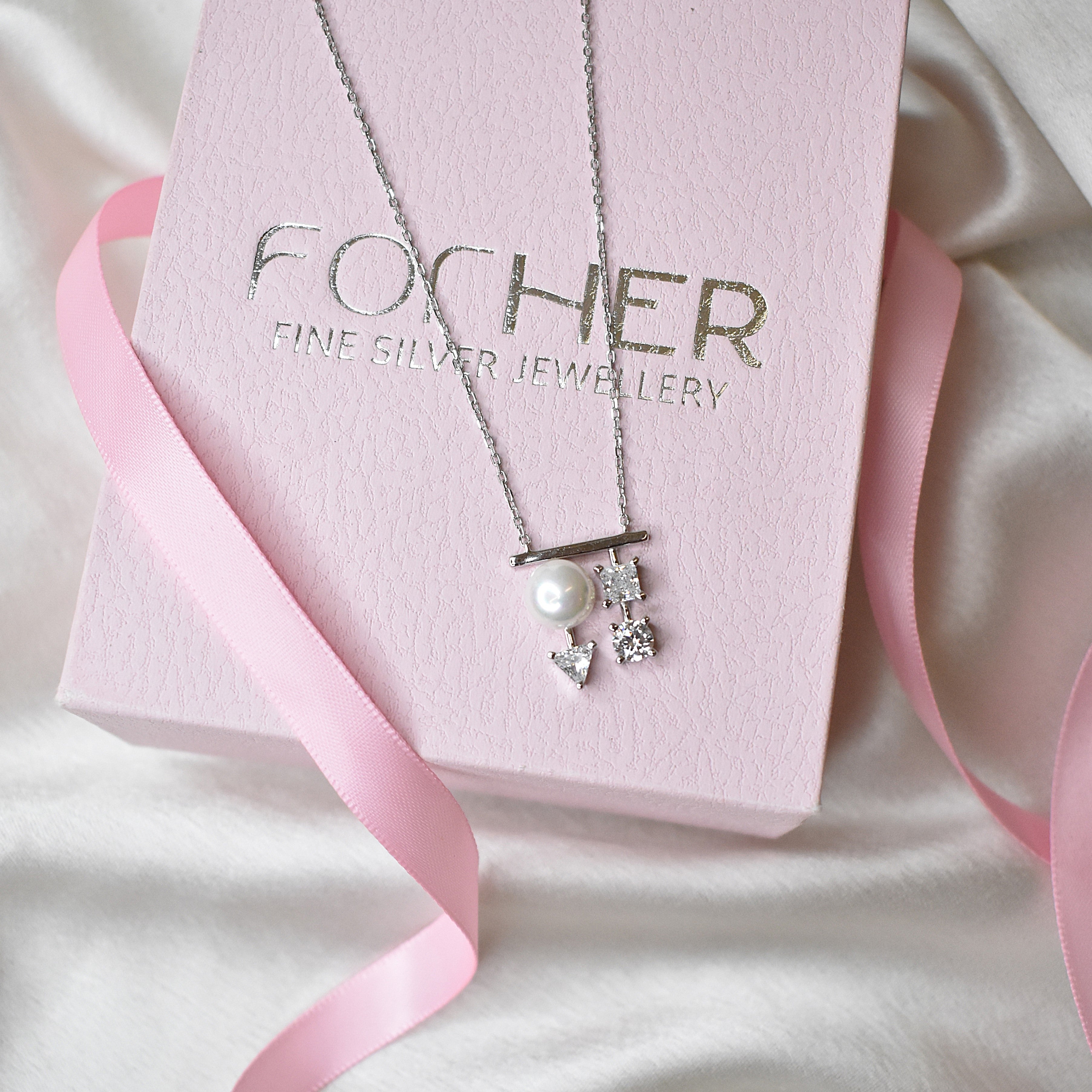 Pearl Charm Necklace
