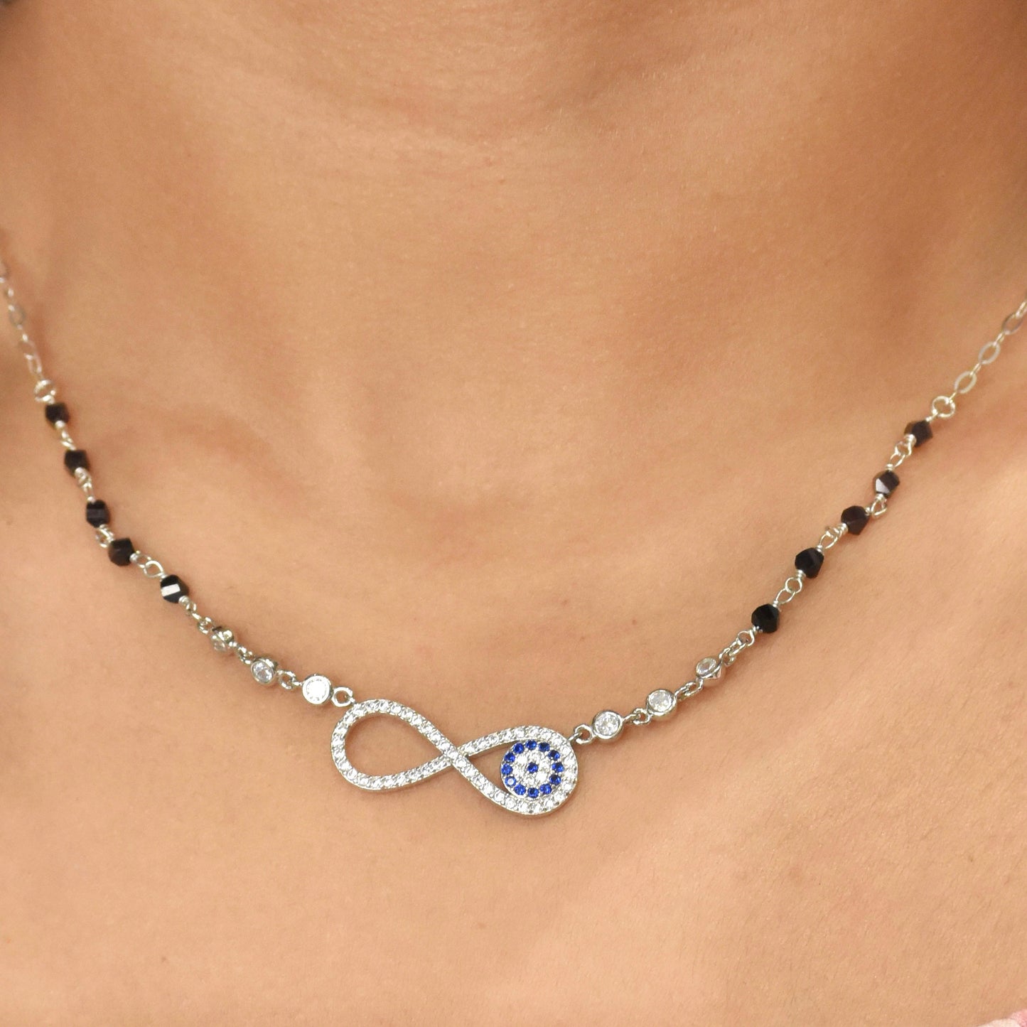 Infinite Affectionate Sterling Silver Mangalsutra