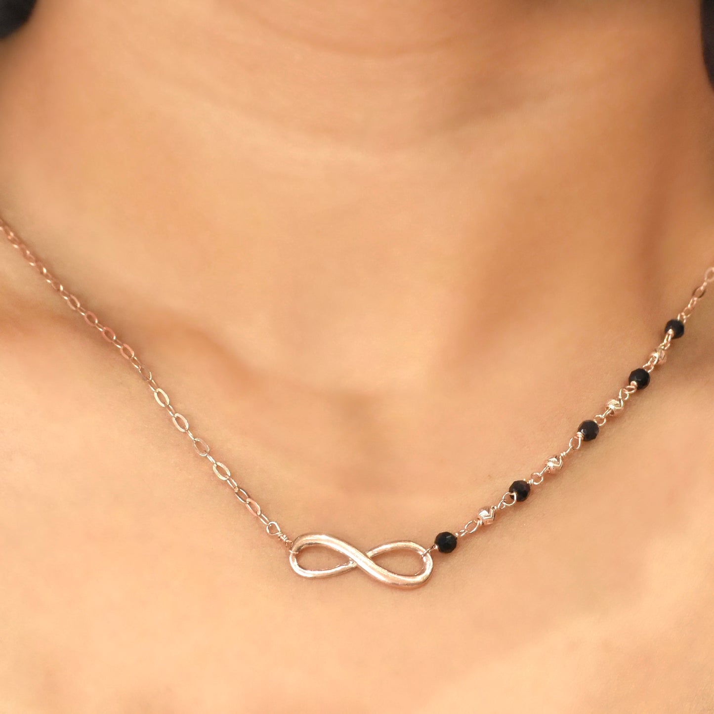 Infinite Promise Sterling Silver Mangalsutra