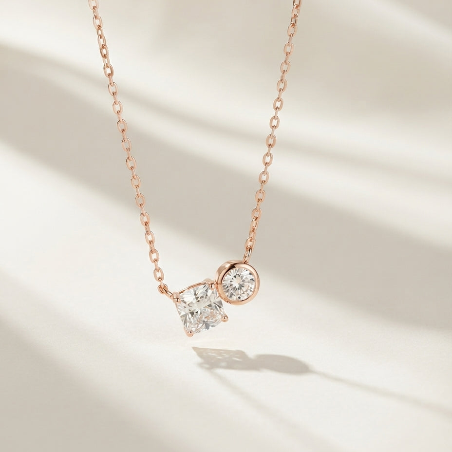 Toi-Et-Moi Rosegold Necklace