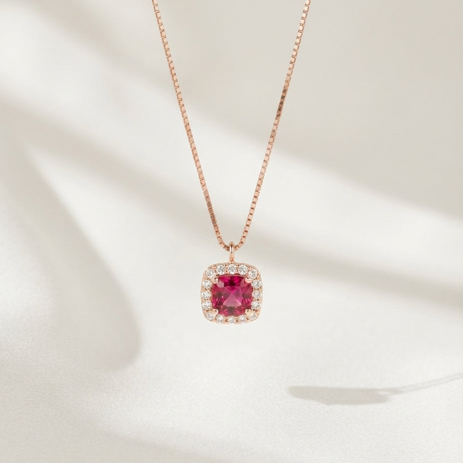 RUBY ROSEGOLD SOLITAIRE