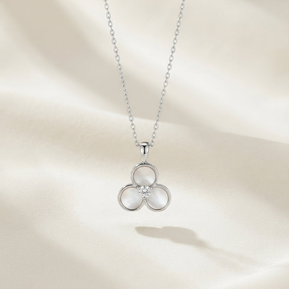 MOP Clover Necklace