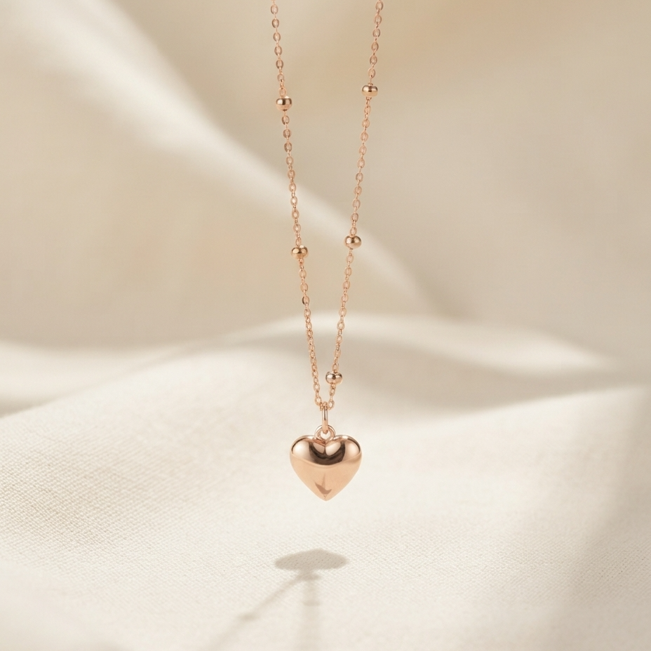 Cutsey Heart Necklace