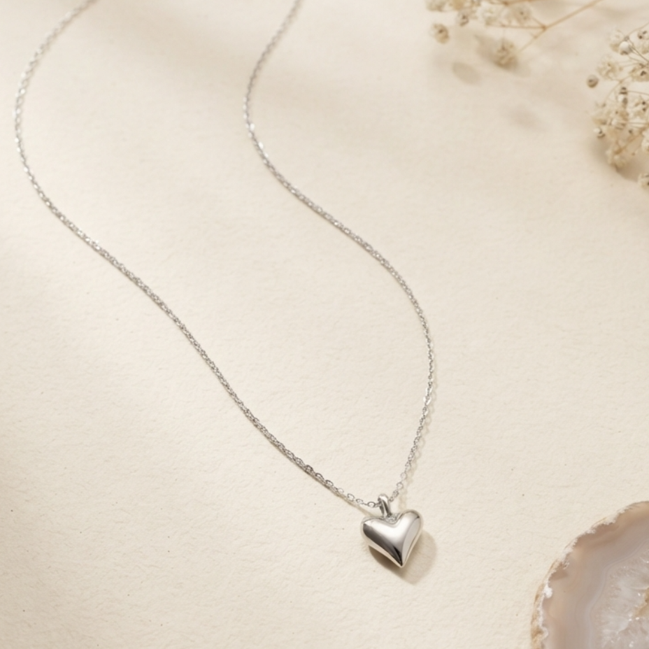 Sleek Heart Necklace
